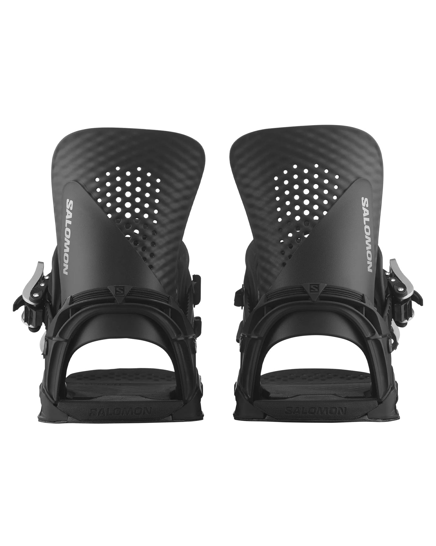 Salomon Hologram Snowboard Bindings - Black - 2024 Men's Snowboard Bindings - Trojan Wake Ski Snow