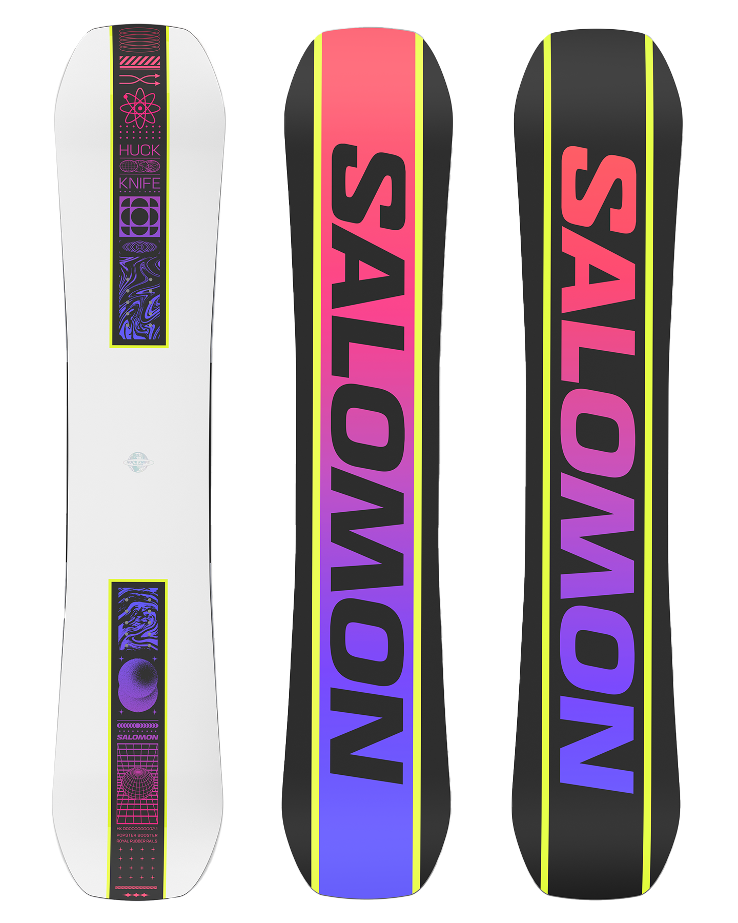 Salomon Huck Knife Snowboard - 2025 Men's Snowboards - SnowSkiersWarehouse