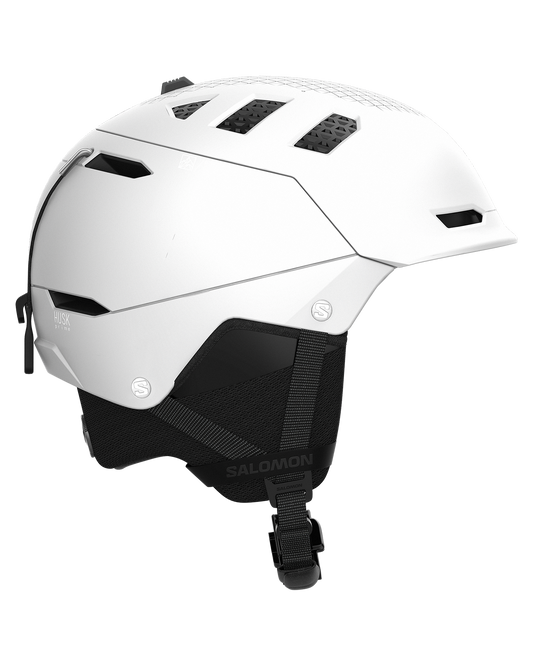 Salomon Husk Prime Mips Snow Helmet - White Men's Snow Helmets - Trojan Wake Ski Snow