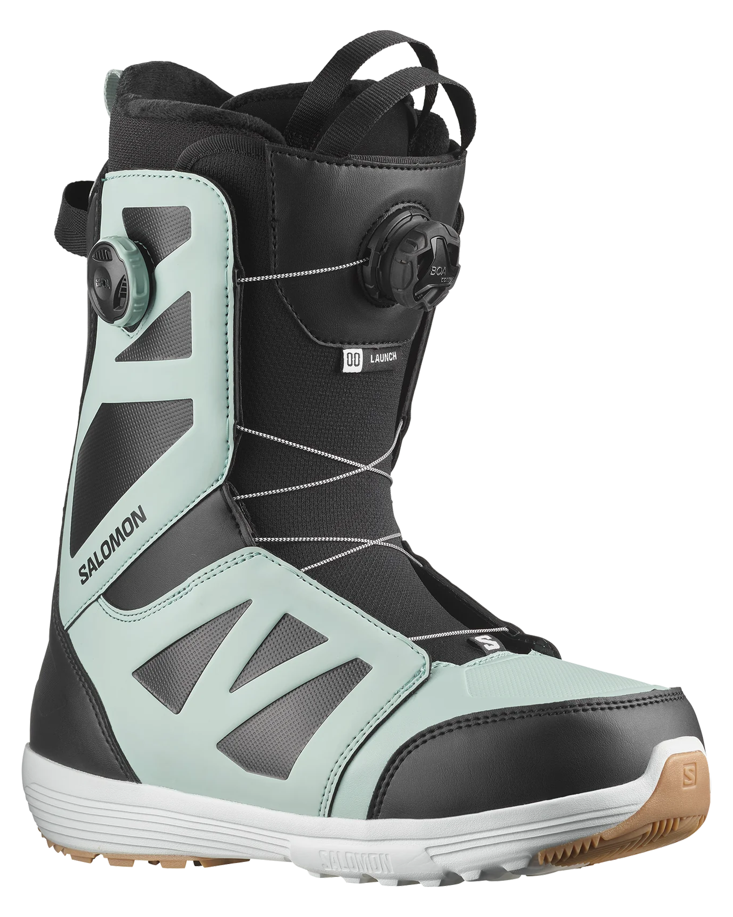 Salomon Launch Boa Sj Snowboard Boots - Cloud Blue/Black/White - 2024 Snowboard Boots - Trojan Wake Ski Snow