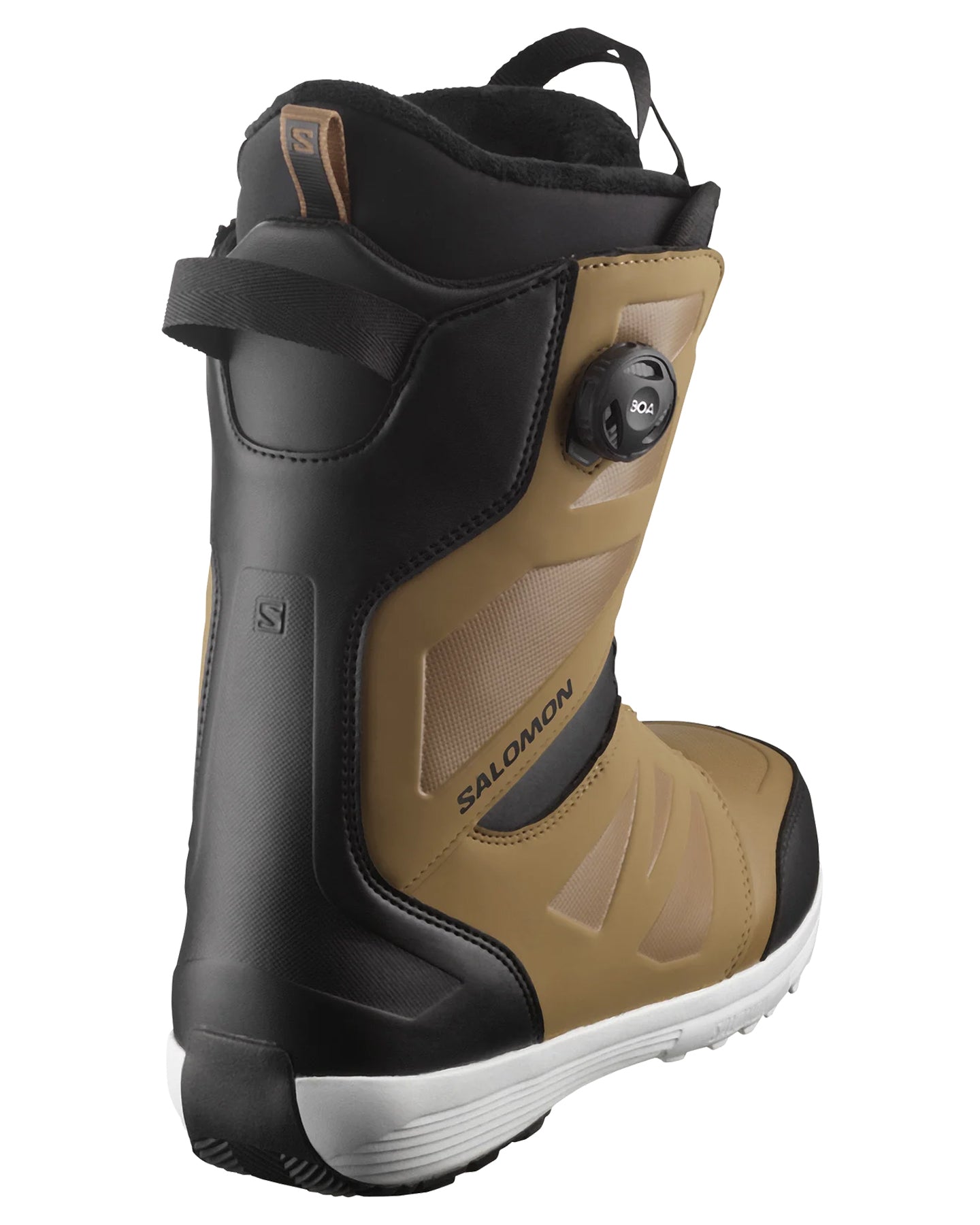 Salomon Launch Boa Sj Snowboard Boots - Sepia Tint/Black/White - 2024 Snowboard Boots - Trojan Wake Ski Snow