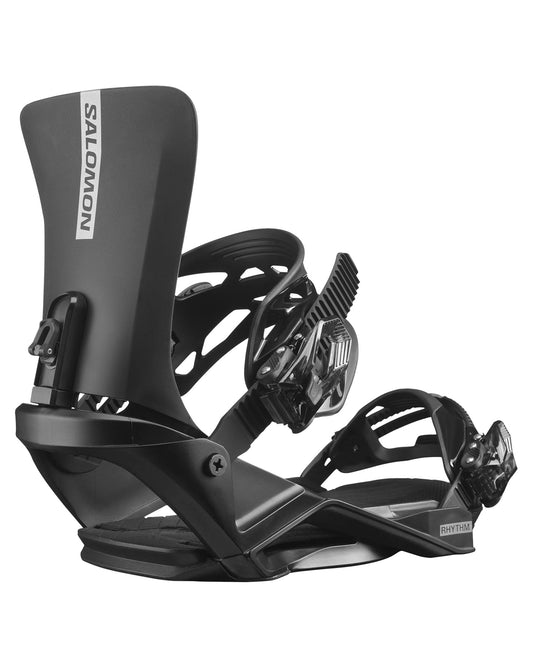 Salomon Rhythm Snowboard Bindings - Black - 2024 Snowboard Bindings - Trojan Wake Ski Snow