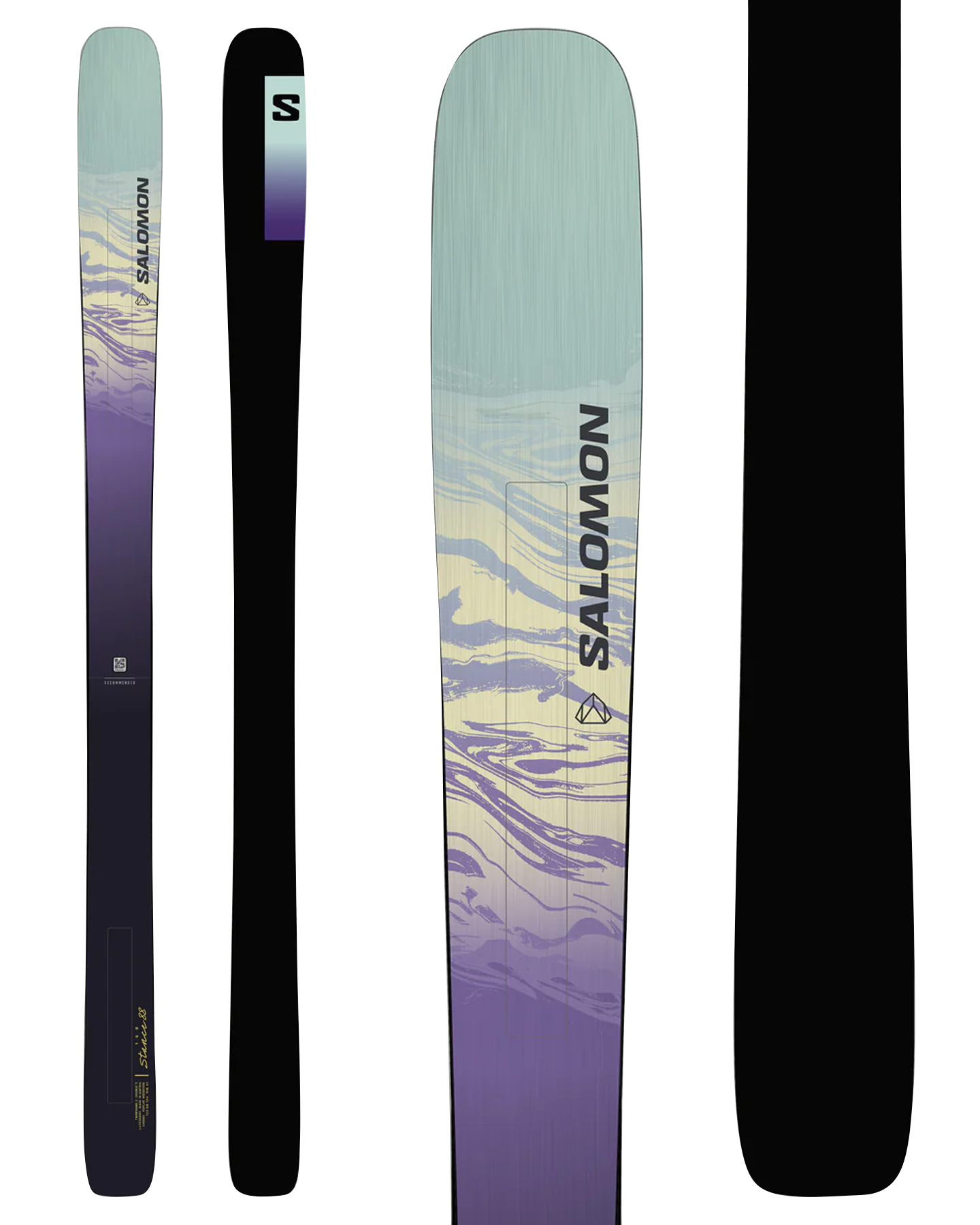 Salomon Stance 88 Women's Snow Skis - 2025 Women's Snow Skis - SnowSkiersWarehouse