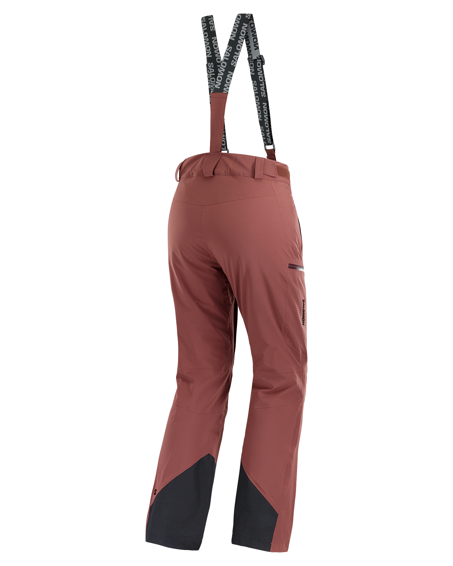 Salomon Women's Brilliant Pant - Rum Raisin Women's Snow Pants - Trojan Wake Ski Snow