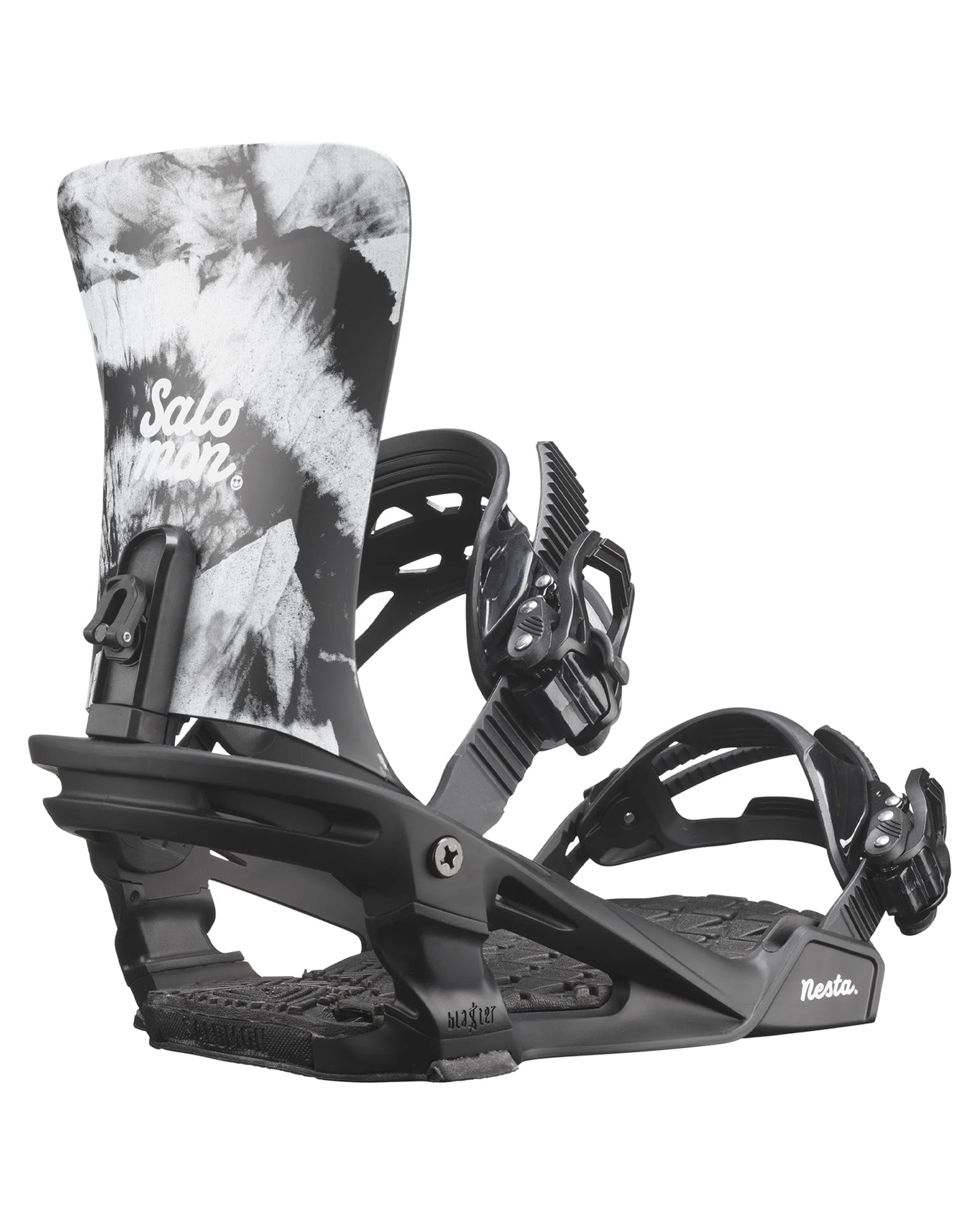 Salomon Women's Nesta Snowboard Bindings - Black - 2024 Snowboard Bindings - Trojan Wake Ski Snow