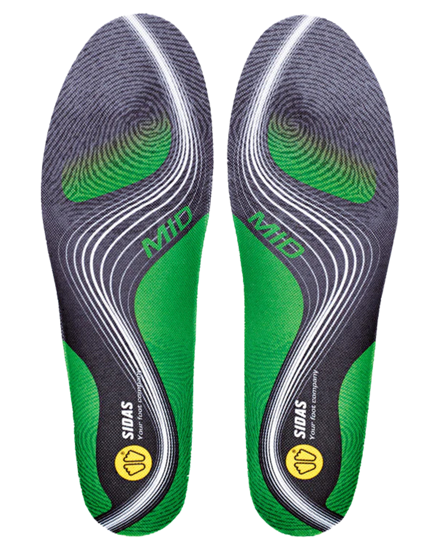 Sidas 3Feet Activ' Mid Insoles Insoles - Trojan Wake Ski Snow