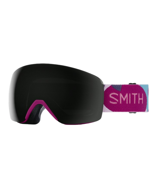 Smith Skyline Snow Goggles - Fuschia Oversized Shapes / ChromaPop Sun Black - 2022 Snow Goggles - Trojan Wake Ski Snow