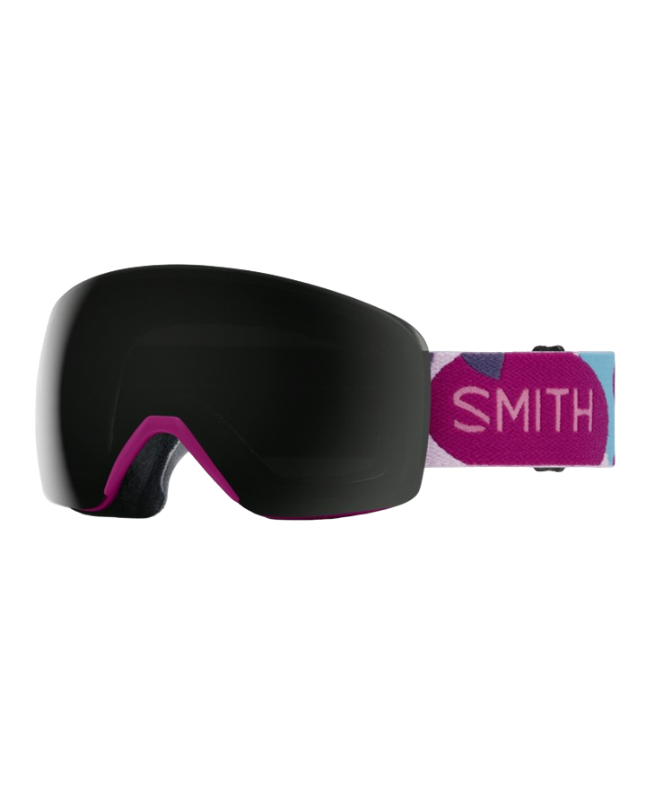 Smith Skyline Snow Goggles - Fuschia Oversized Shapes / ChromaPop Sun Black - 2022 Snow Goggles - Trojan Wake Ski Snow