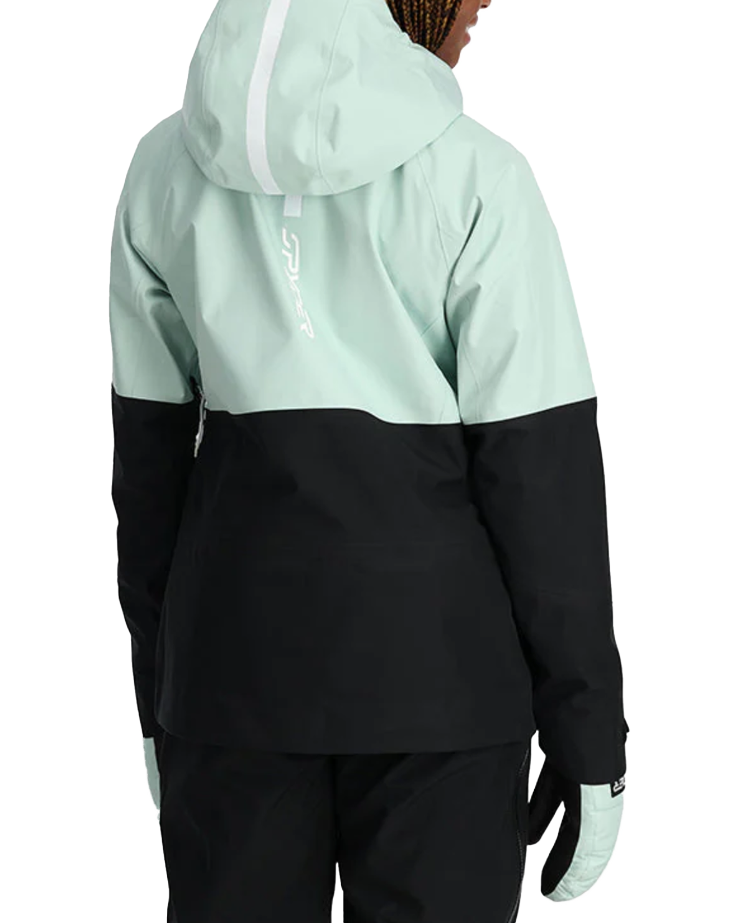 Spyder Women's Solitaire Gtx Shell Jacket - Wintergreen Women's Snow Jackets - SnowSkiersWarehouse