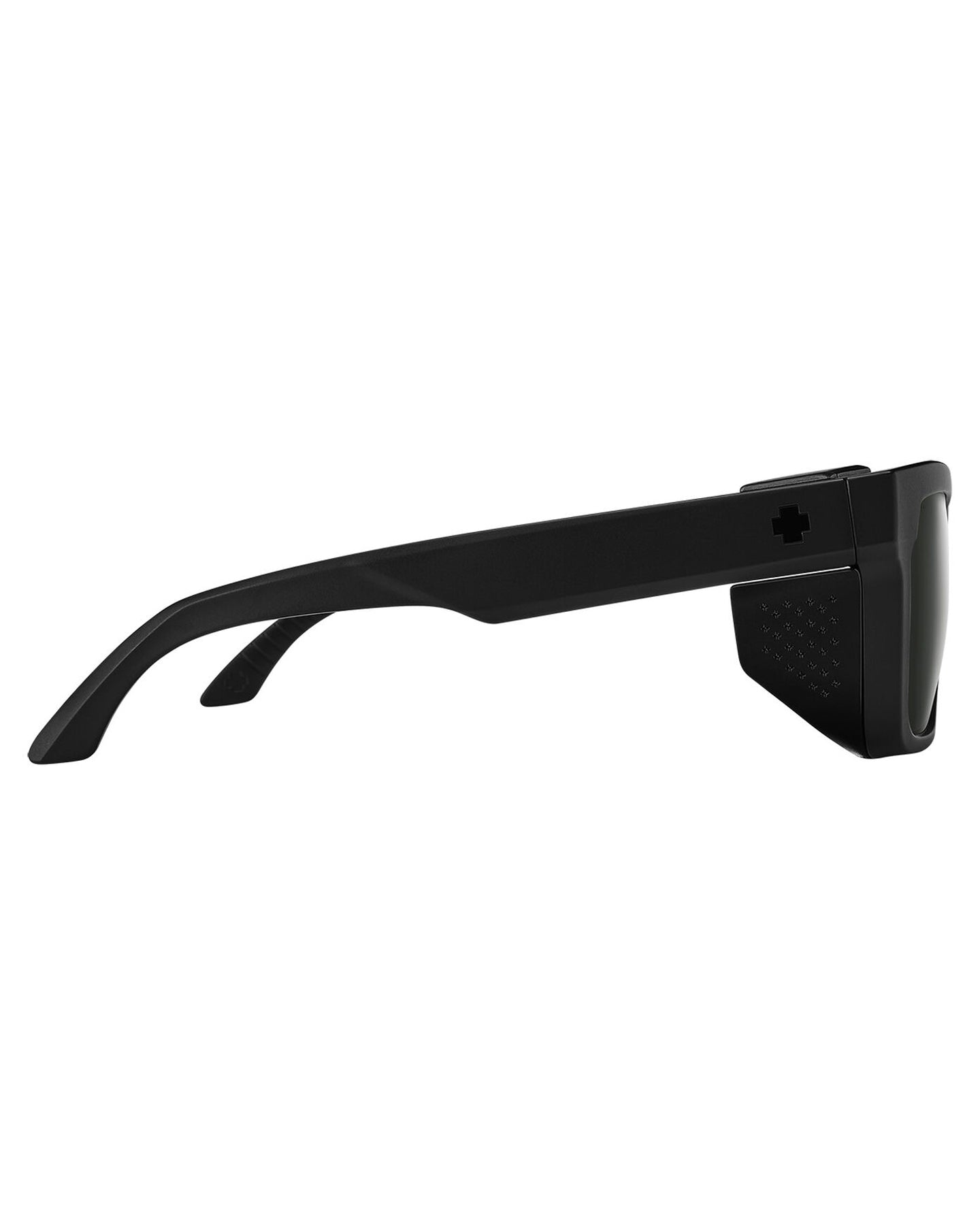 Spy Helm Tech Matte Black Happy Gray Green Black Spectra Mirror Sunglasses - SnowSkiersWarehouse