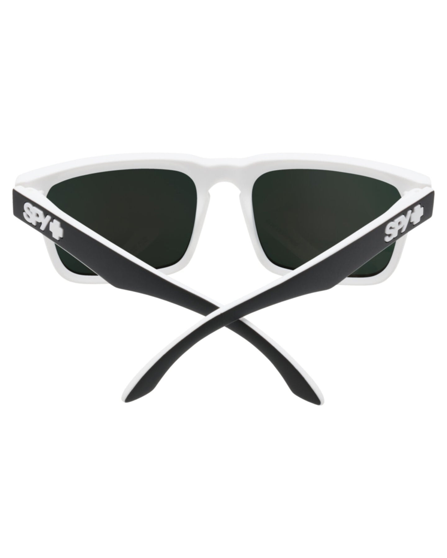 Spy Helm Whitewall - Happy Gray Green With Red Spectra Mirror Sunglasses - SnowSkiersWarehouse