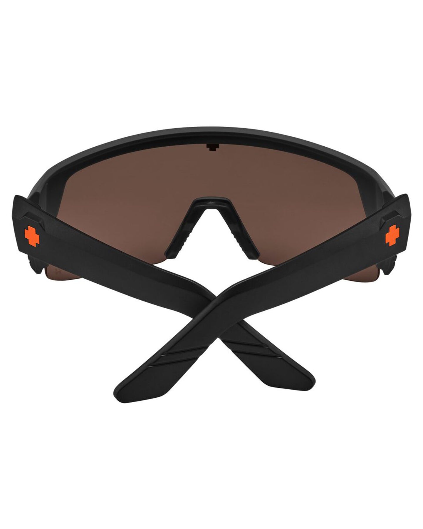 Spy Monolith 5050 Matte Black Happy Bronze Orange Spectra Mirror Sunglasses - SnowSkiersWarehouse