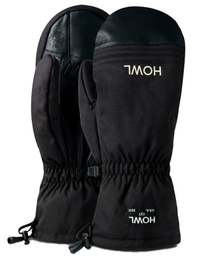 Howl Team Mittens - Black - 2023 Snow Gloves & Mittens - Trojan Wake Ski Snow