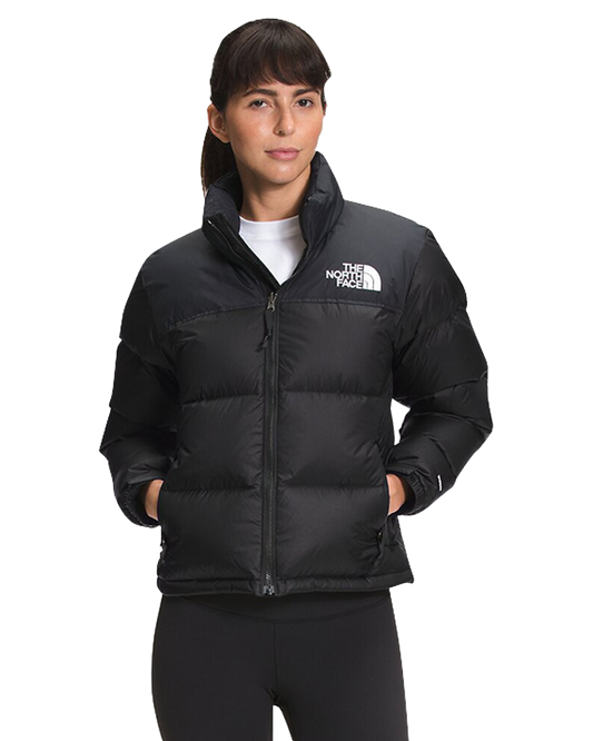 The North Face Women's 1996 Retro Nuptse Jacket - Recycled TNF Black Jackets - Trojan Wake Ski Snow