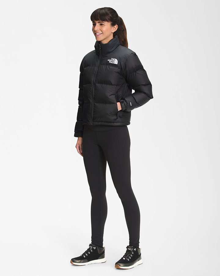 The North Face Women's 1996 Retro Nuptse Jacket - Recycled TNF Black Jackets - Trojan Wake Ski Snow