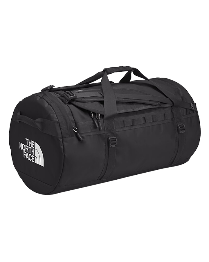 The North Face Base Camp Duffel L - TNF Black / TNF White Luggage Bags - Trojan Wake Ski Snow