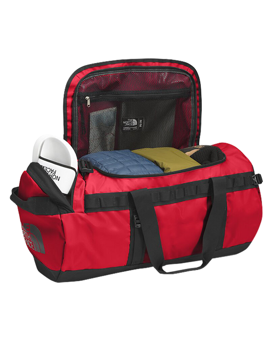 The North Face Base Camp Duffel M -TNF Red / TNF Black Luggage Bags - Trojan Wake Ski Snow