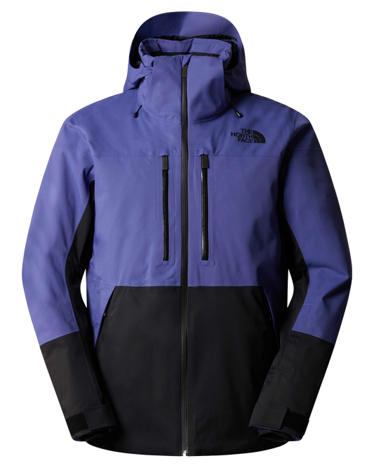 The North Face Men's Chakal Snow Jacket - Cave Blue/Tnf Black Snow Jackets - Trojan Wake Ski Snow