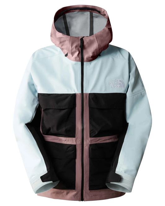 The North Face Men's Dragline Snow Jacket - Icecap Blue/Fawn Grey Men's Snow Jackets - Trojan Wake Ski Snow