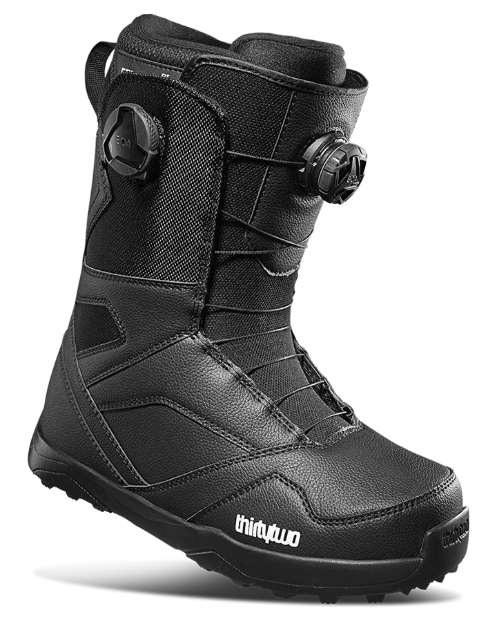 Thirtytwo Tm-2 Double Boa Wide Snowboard Boots - Black Snowboard Boots - Trojan Wake Ski Snow