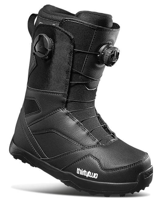 Thirtytwo Tm-2 Double Boa Wide Snowboard Boots - Black Snowboard Boots - Trojan Wake Ski Snow