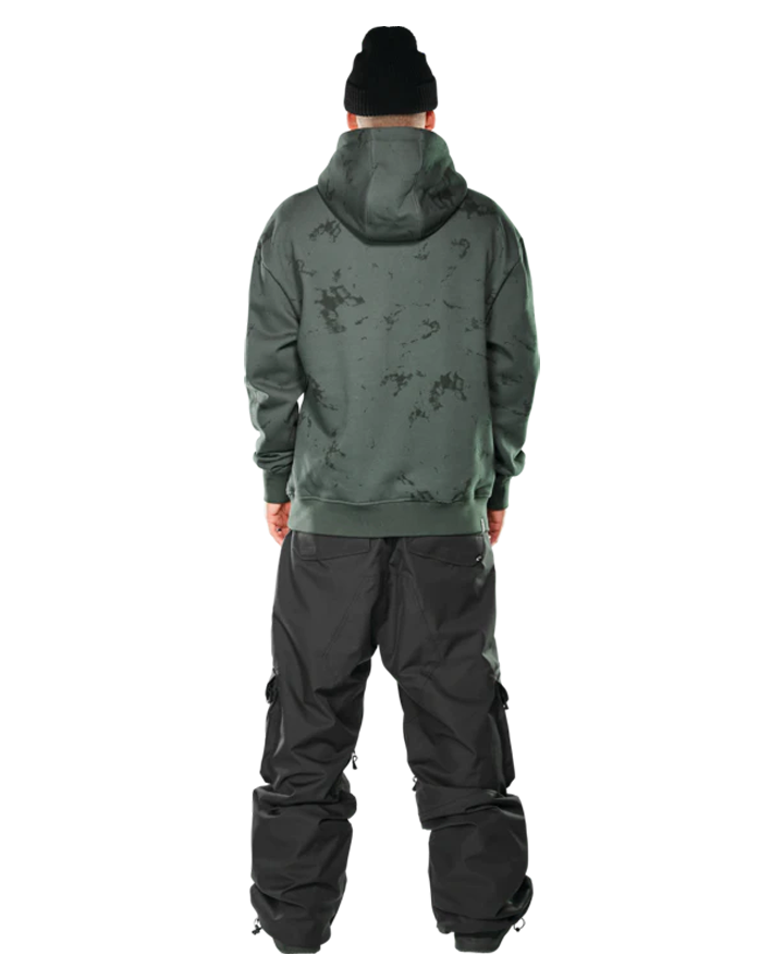 Thirtytwo Double Tech Hoodie - Black/Charcoal Hoodies & Sweatshirts - Trojan Wake Ski Snow