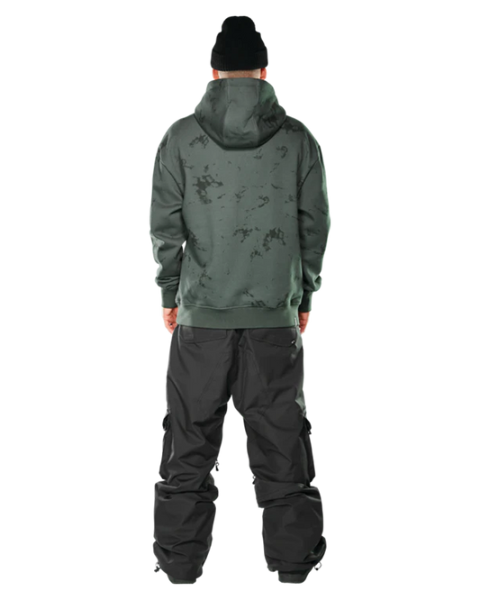 Thirtytwo Double Tech Hoodie - Black/Charcoal Hoodies & Sweatshirts - Trojan Wake Ski Snow