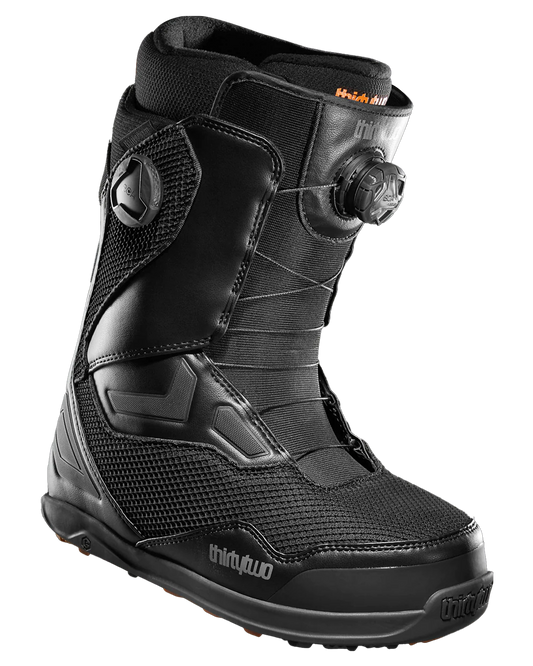 Thirtytwo Tm-2 Double Boa - Black - 2024 Men's Snowboard Boots - Trojan Wake Ski Snow