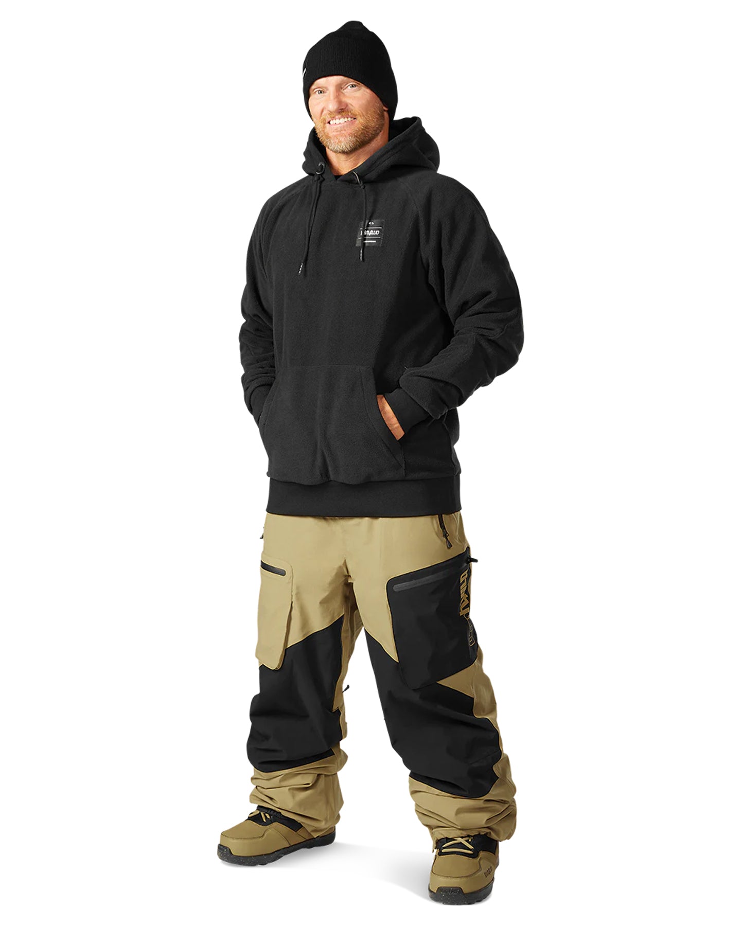 Thirtytwo Tm Pant - Black/Tan  Shop Snow Pants & Suits at Trojan Wake Ski  Snow & Snow Skiers Warehouse