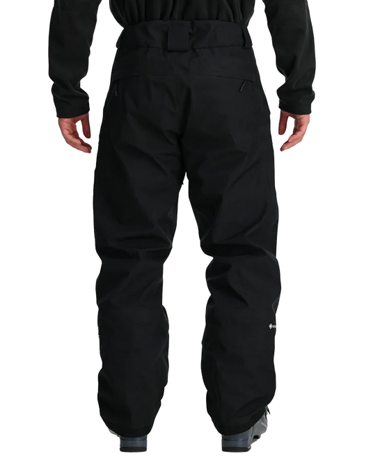 Spyder Turret Gtx Shell Pants - Black Men's Snow Pants - SnowSkiersWarehouse