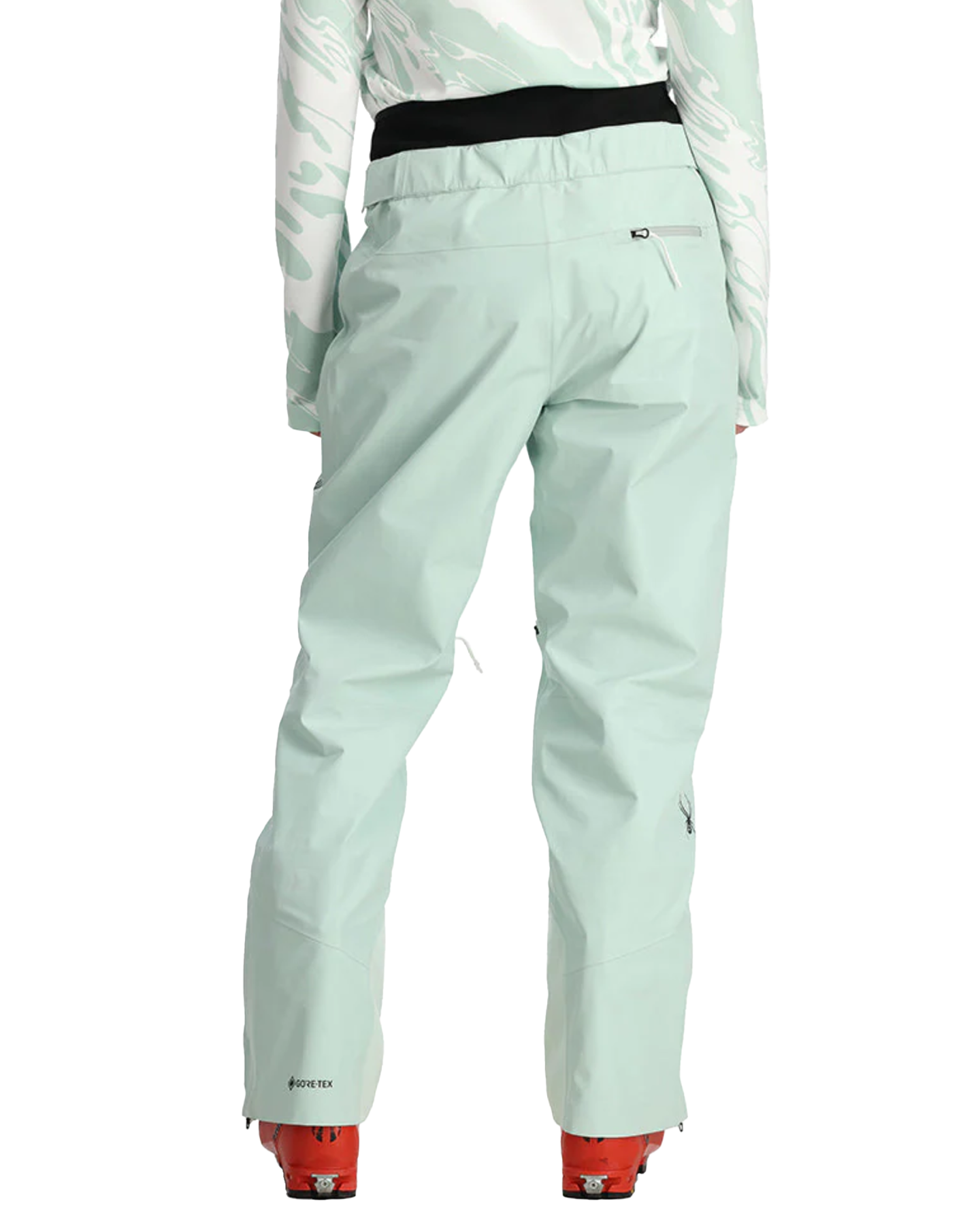 Spyder Women's Turret Gtx Shell Pants - Wintergreen Women's Snow Pants - SnowSkiersWarehouse