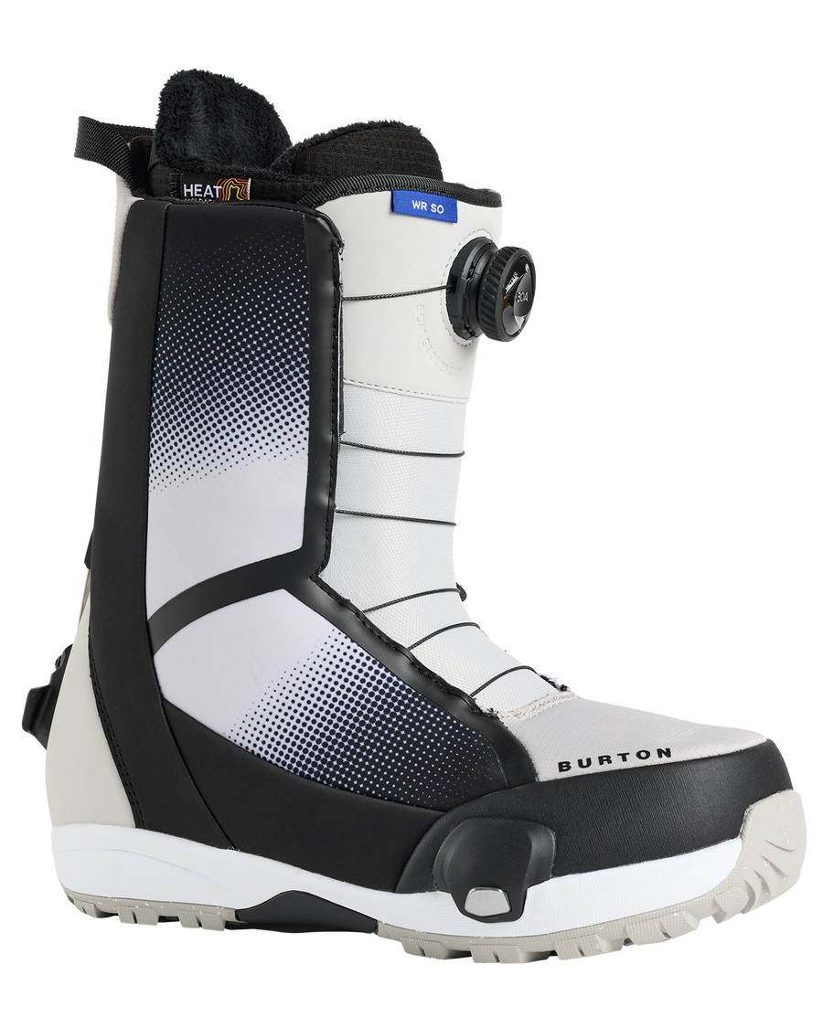 Burton Men's Waverange Step On® (Wide) Snowboard Boots - Gray Cloud