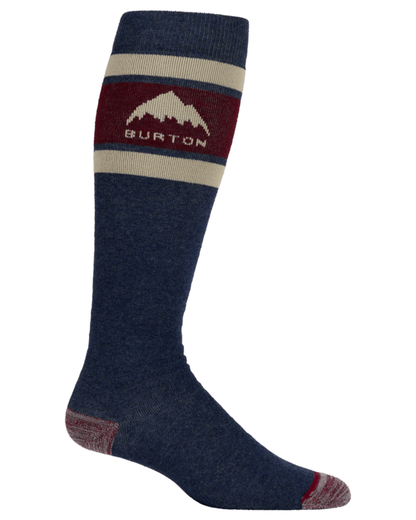 Burton Men's Weekend Midweight Socks (2-Pack) - Nightfall Men's Socks - Trojan Wake Ski Snow