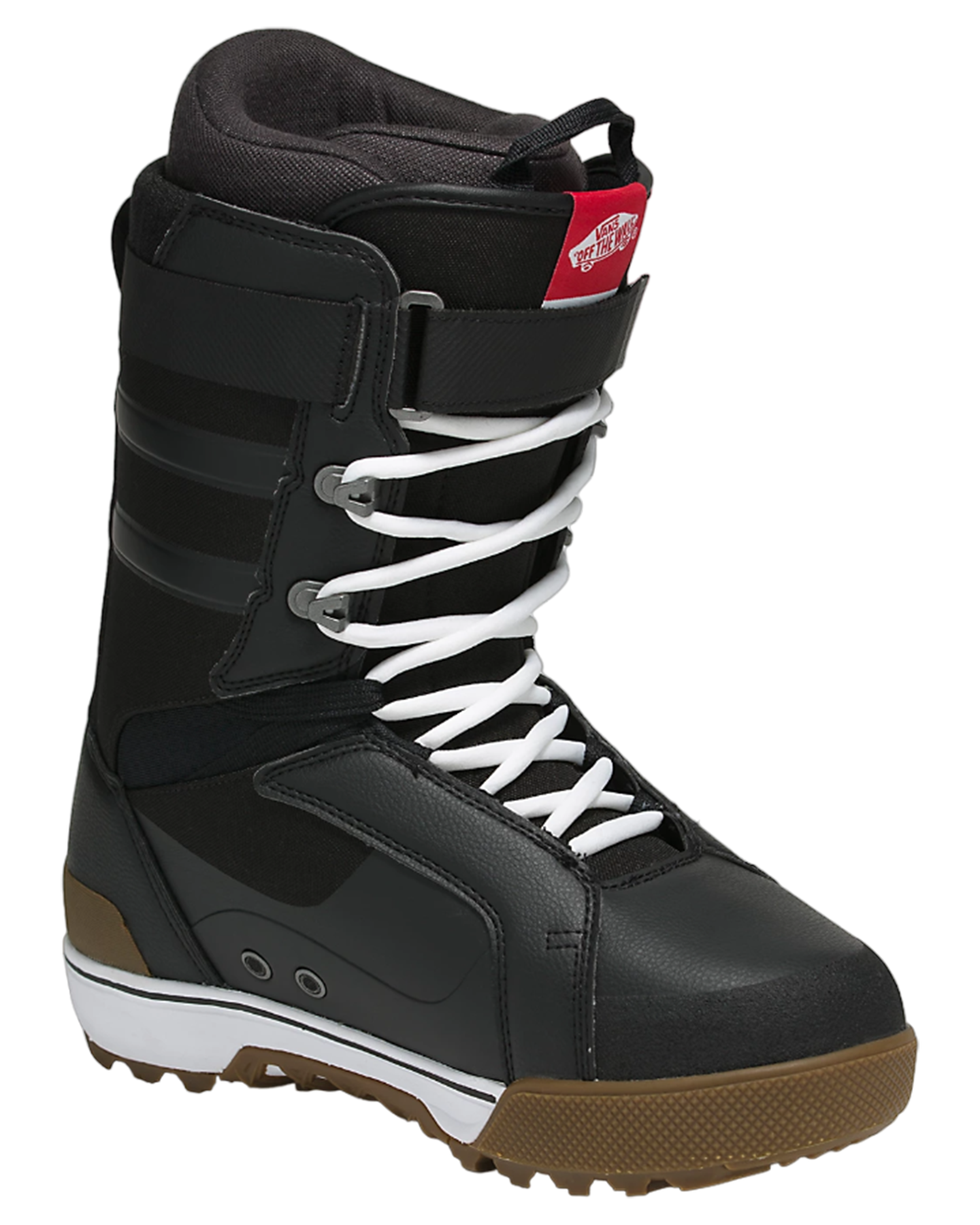Vans Hi-Standard Pro Snowboard Boots - Black/White - 2024 Snowboard Boots - Mens - SnowSkiersWarehouse