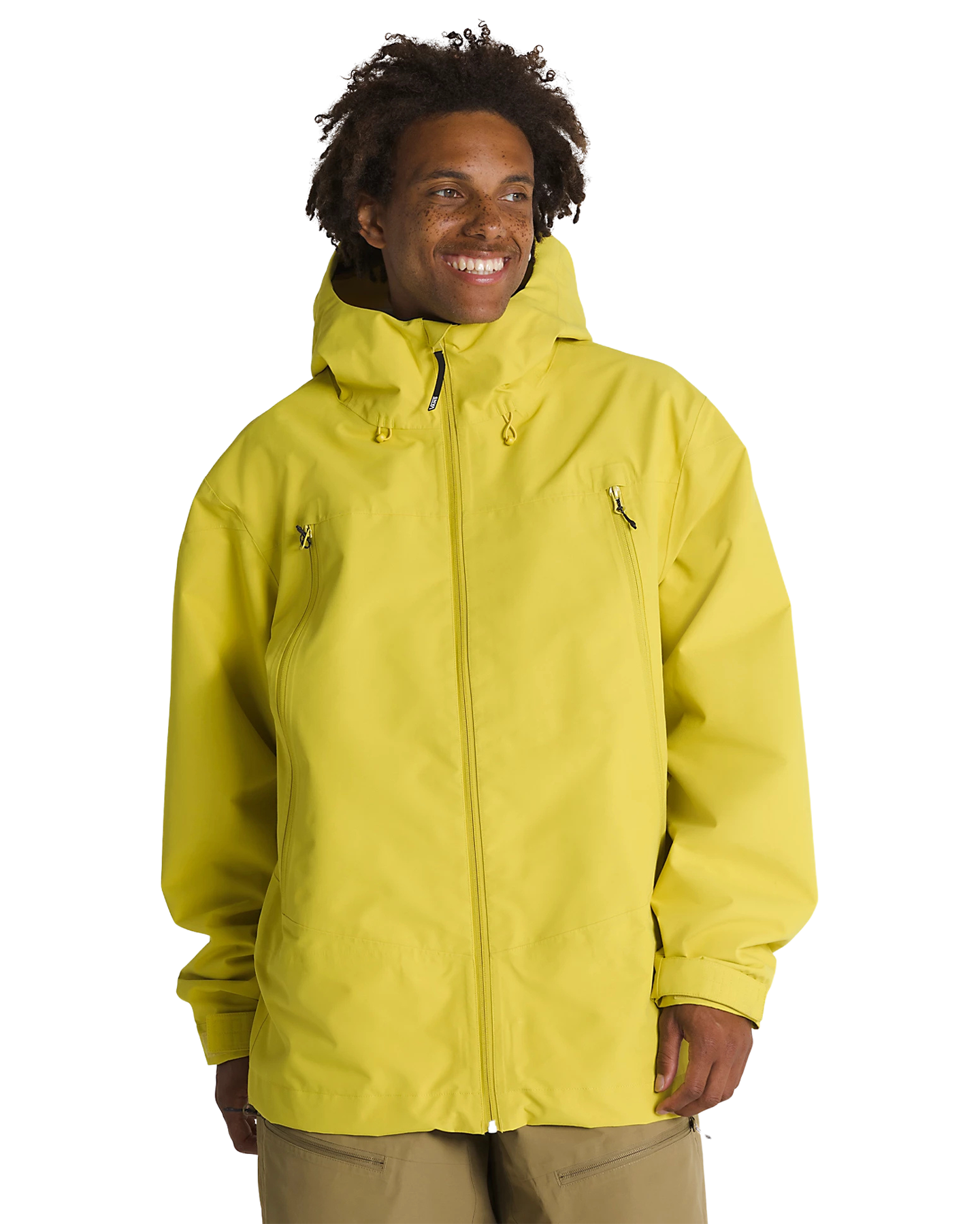 Vans Mte High-Country 3L Snow Jacket - Warm Olive Yellow Unisex Snow Jackets - Trojan Wake Ski Snow