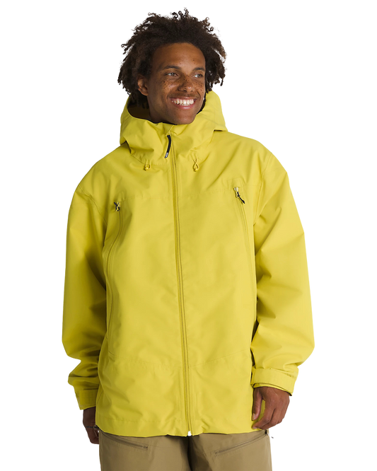 Vans Mte High-Country 3L Snow Jacket - Warm Olive Yellow Unisex Snow Jackets - Trojan Wake Ski Snow