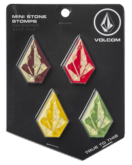 Volcom Mini Stone Stomps - Multi Stomp Pads - Trojan Wake Ski Snow