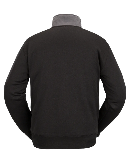 Volcom She Crew Fleece - Black Hoodies & Sweatshirts - Trojan Wake Ski Snow