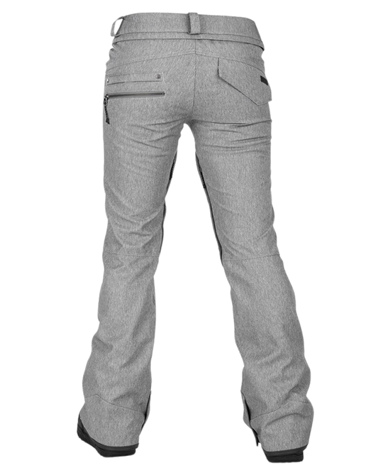 Volcom Women's Species Stretch Pant - Heather Grey - 2021 Women's Snow Pants - Trojan Wake Ski Snow