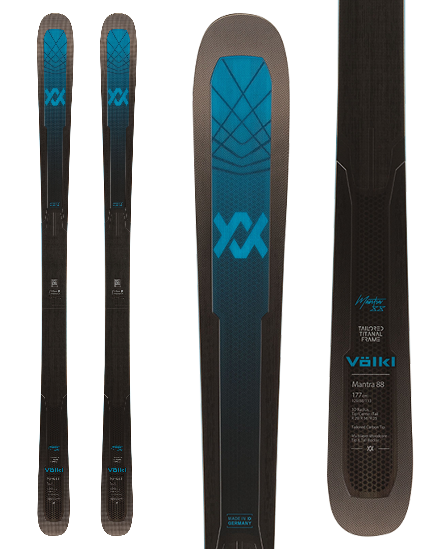 Volkl Mantra 88 Flat 2025 Shop Skis at Trojan Wake Ski Snow & Snow