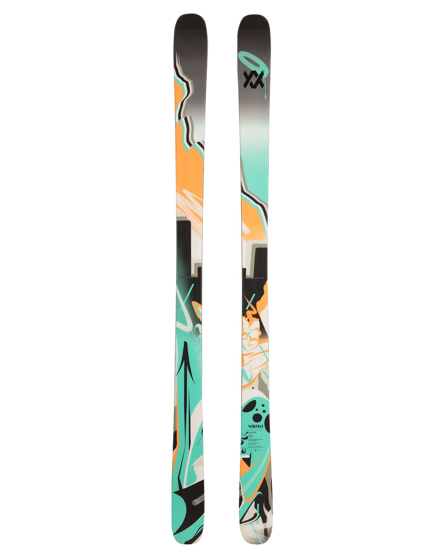 Volkl Revolt 90 Flat Snow Skis - 2025 Men's Snow Skis - SnowSkiersWarehouse