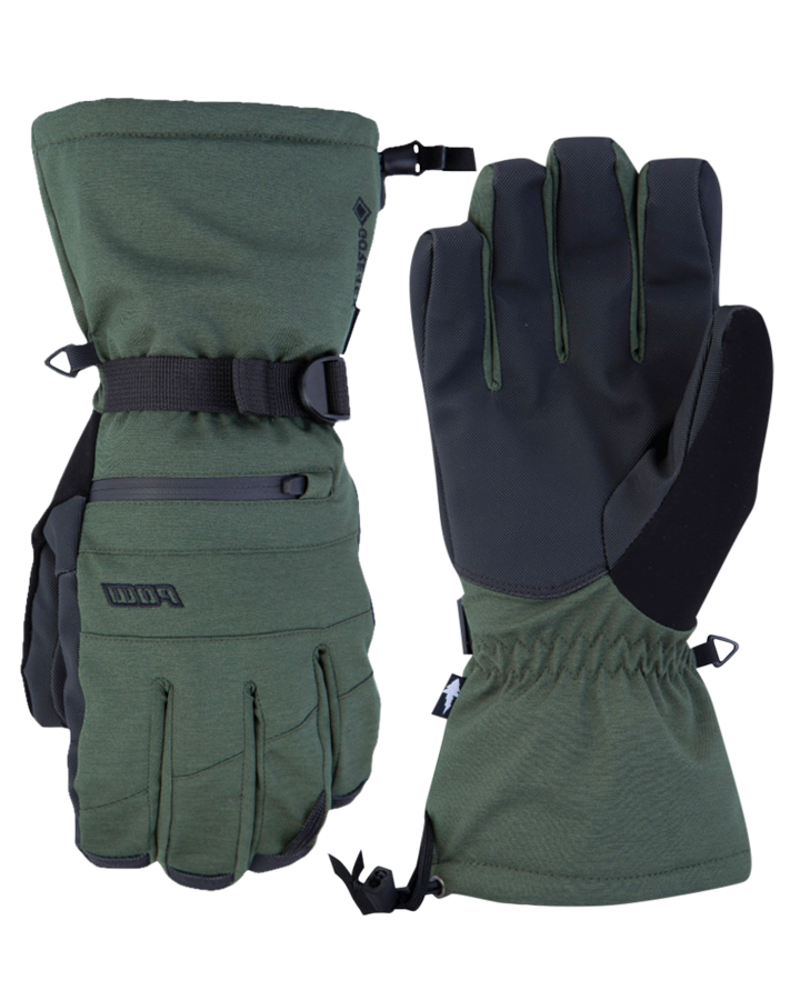 POW Wayback GTX Kids' Glove - Kombu Green - 2023 Snow Gloves & Mittens - Trojan Wake Ski Snow