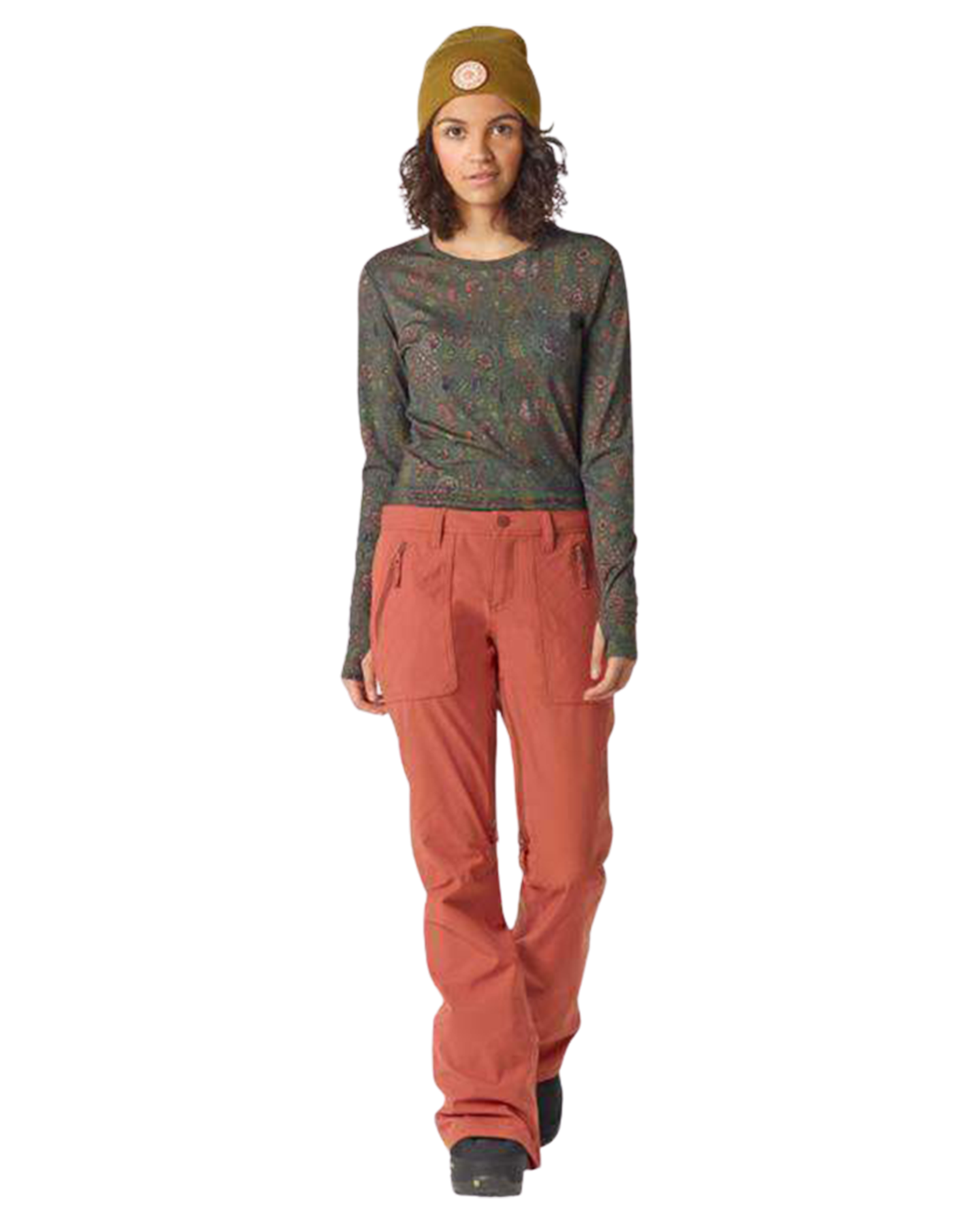 Womens Burton Vida Pant - Persimmon (S) Women's Snow Pants - Trojan Wake Ski Snow