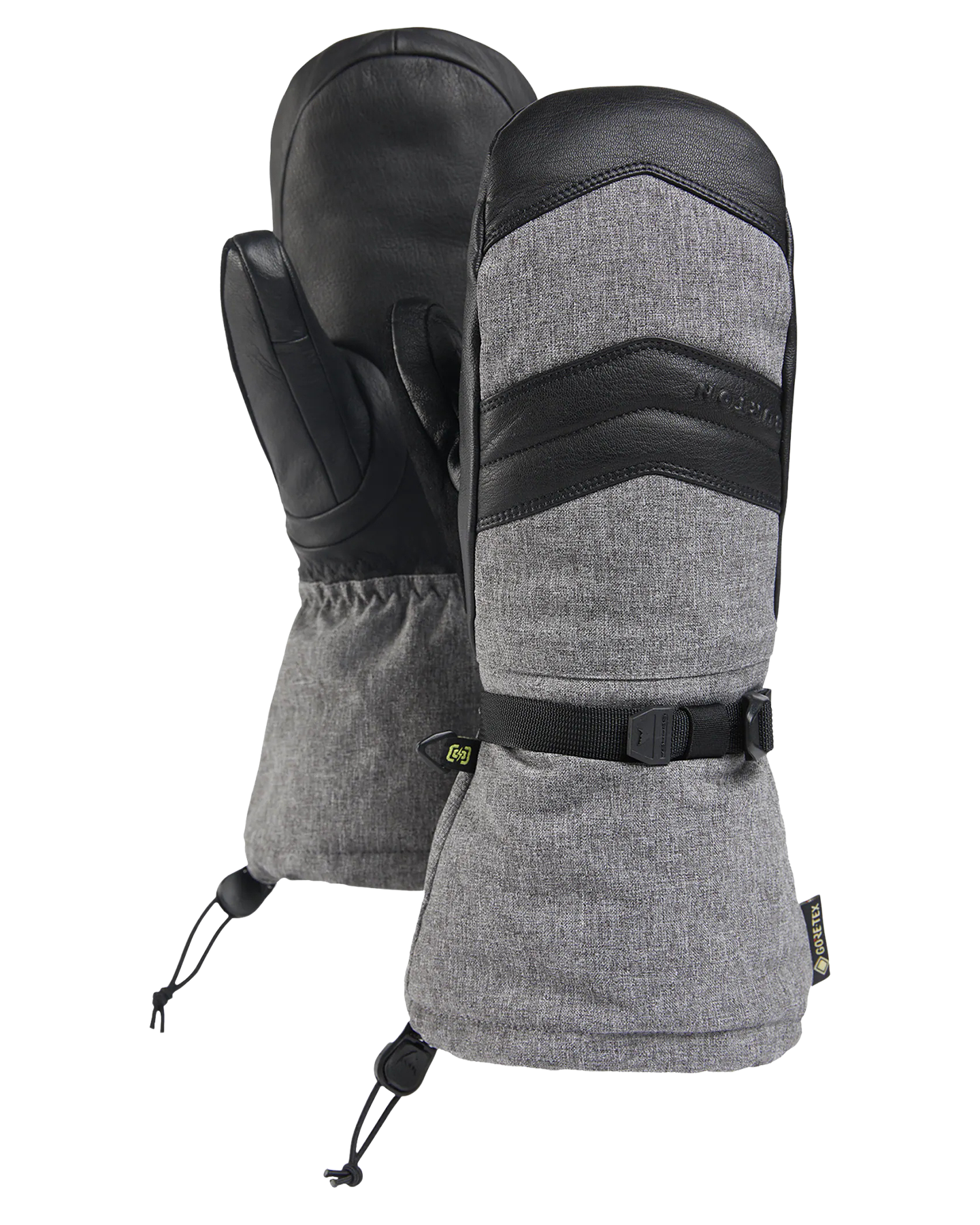 Burton Women's Warmest GORE-TEX® Snow Mittens - Gray Heather Women's Snow Mittens - Trojan Wake Ski Snow