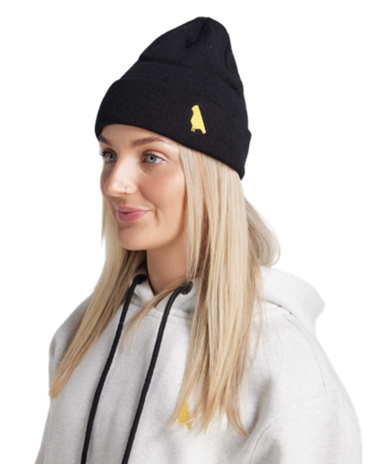 Yuki Threads Bird Beanie - Black Beanies - Trojan Wake Ski Snow