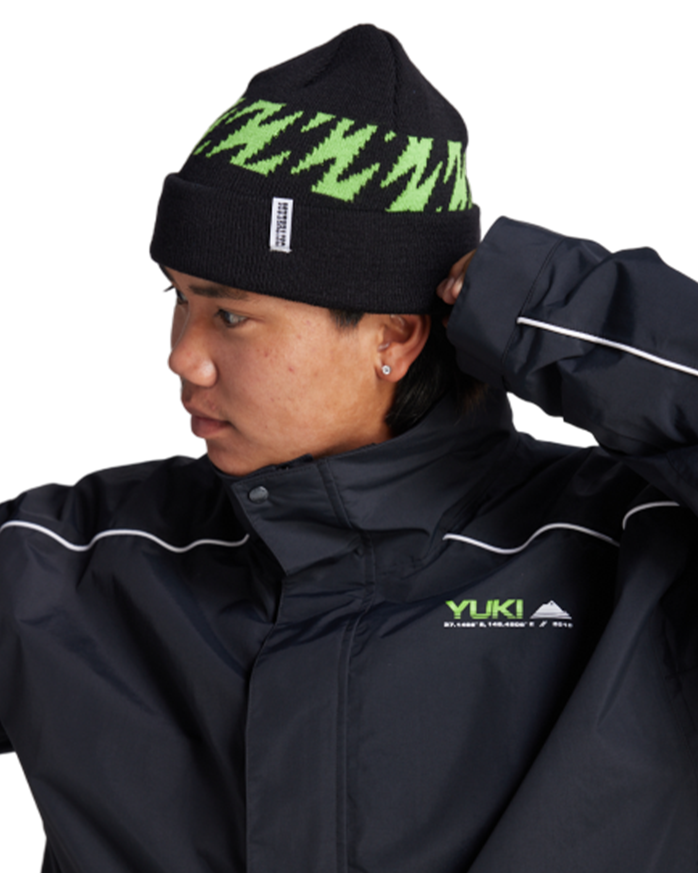 Yuki Threads Lighting Beanie - Black Beanies - Trojan Wake Ski Snow