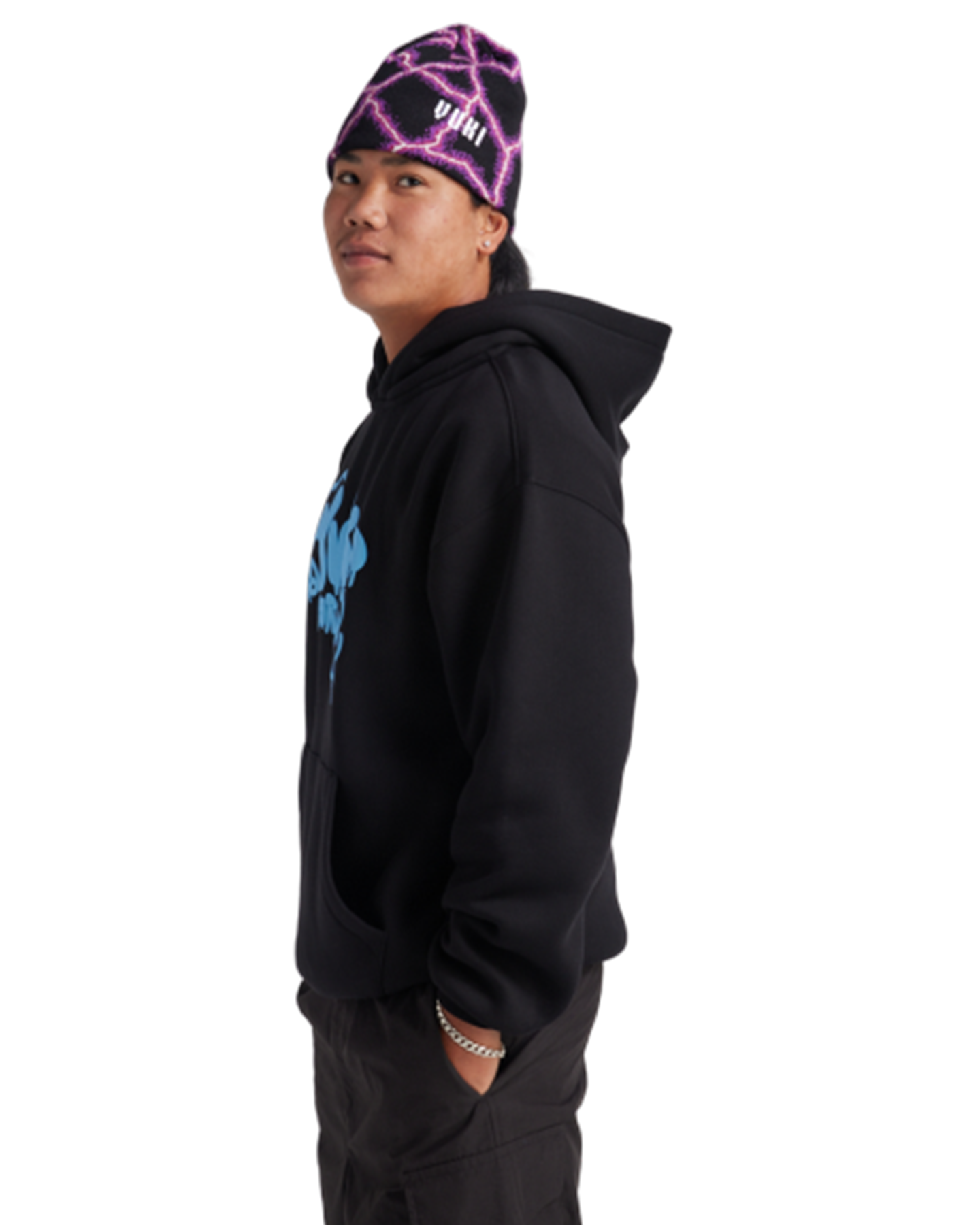 Yuki Threads Loop Shred Hoodie - Black Hoodies & Sweatshirts - Trojan Wake Ski Snow