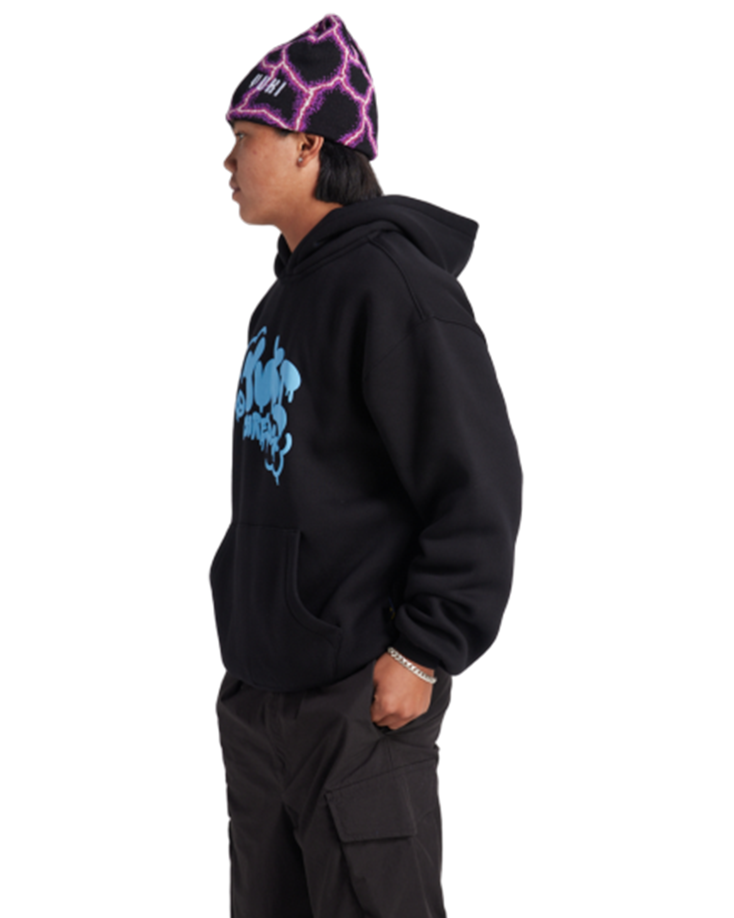 Yuki Threads Loop Shred Hoodie - Black Hoodies & Sweatshirts - Trojan Wake Ski Snow