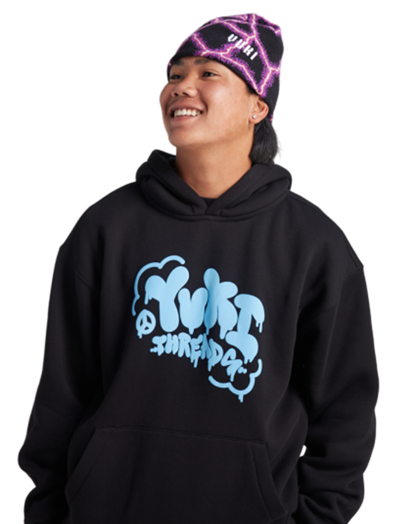 Yuki Threads Loop Shred Hoodie - Black Hoodies & Sweatshirts - Trojan Wake Ski Snow