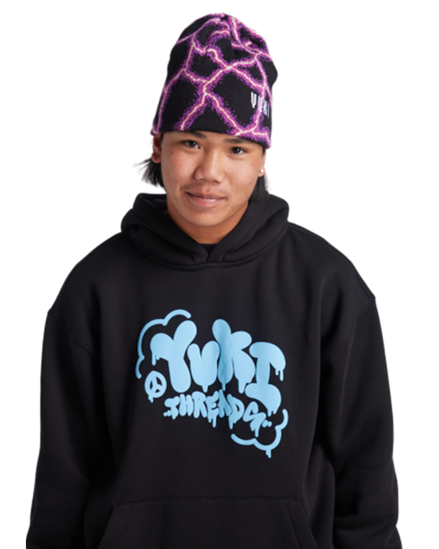 Yuki Threads Loop Shred Hoodie - Black Hoodies & Sweatshirts - Trojan Wake Ski Snow